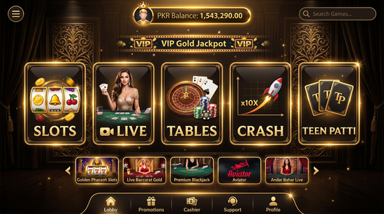 Main screen of jackpakgames casino page for PK players - 4