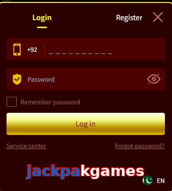 Jackpakgames login preview